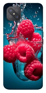 Чохол на Oppo A92s Малинка у воді фото 1 з 1