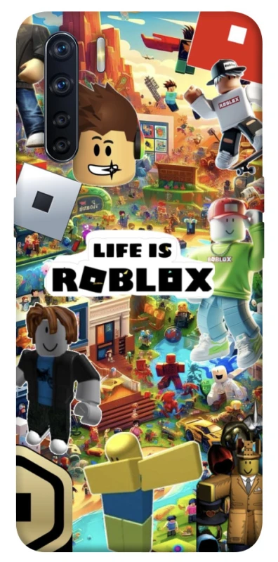 Чохол на Oppo A91 Life is Roblox фото 1 з 1