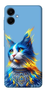 Чохол на Samsung Galaxy A06 Кіт патріот фото 1 з 1