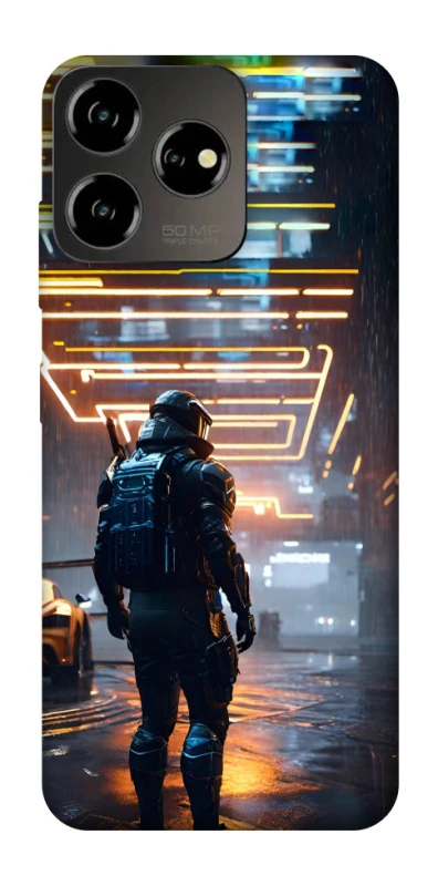 Чехол на ZTE Blade V50 Design 4G Cyber character фото 1 из 1