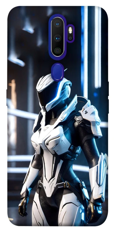 Чехол на Oppo A5 (2020) / Oppo A9 (2020) Cyber space girl ver.6 фото 1 из 1