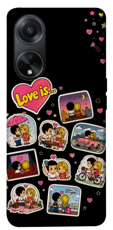 Чохол на Oppo A58 4G Love is ver.3 фото 1 з 1