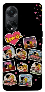Чехол на Oppo A58 4G Love is ver.3 фото 1 из 1