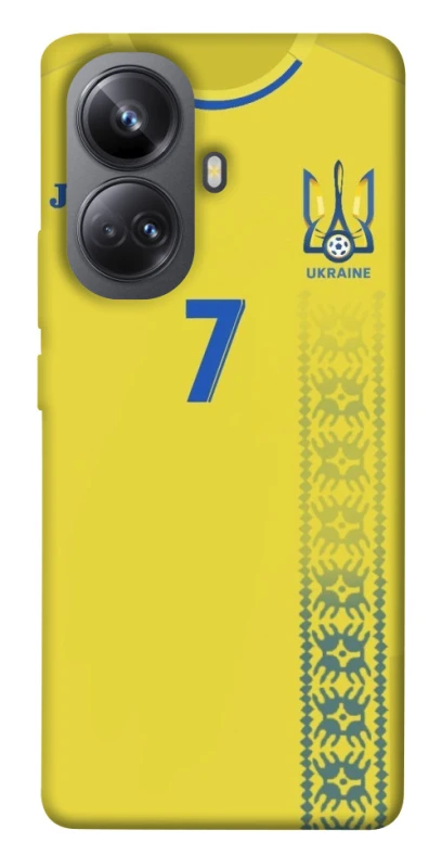 Чохол на Realme 10 Pro+ UA-Football ver.3 фото 1 з 1
