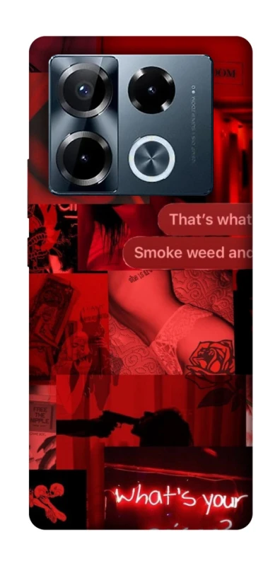 Чохол на Infinix Note 40 Pro 4G Love collage ver.1 фото 1 з 1