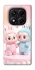 Чехол на Xiaomi Redmi Note 14 Pro 5G Labubu Twins фото 1 из 1