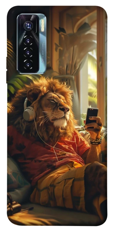 Чехол на TECNO Camon 17 Pro Лев v2 фото 1 из 1