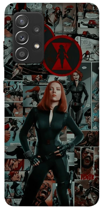 Чохол на Samsung Galaxy A52 4G / A52 5G Black Widow фото 1 з 1