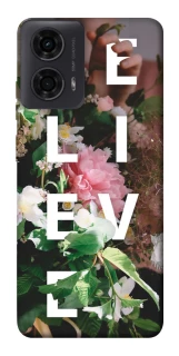 Чехол на Motorola Moto G24 Believe фото 1 из 1