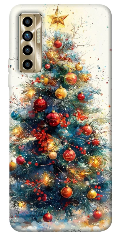 Чехол на TECNO Camon 17P Новогодний v36 фото 1 из 1