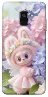 Чохол на Samsung A530 Galaxy A8 (2018) Labubu & Flowers ver.1 фото 1 з 1