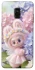 Чохол на Samsung A530 Galaxy A8 (2018) Labubu & Flowers ver.1 фото 1 з 1