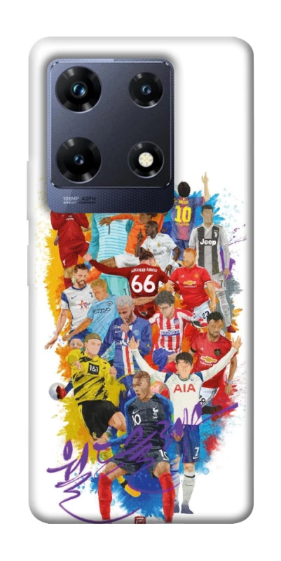 Чехол на Infinix Note 30 Pro Football Abstract v2 фото 1 из 1