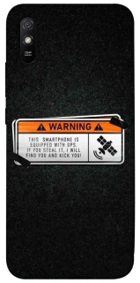 Чохол на Xiaomi Redmi 9A Warning фото 1 з 1