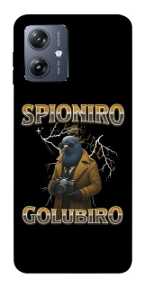 Чохол на Motorola Moto G54 Spioniro Golubiro фото 1 Чохол на Motorola Moto G54 Spioniro Golubiro фото 1 з 1
