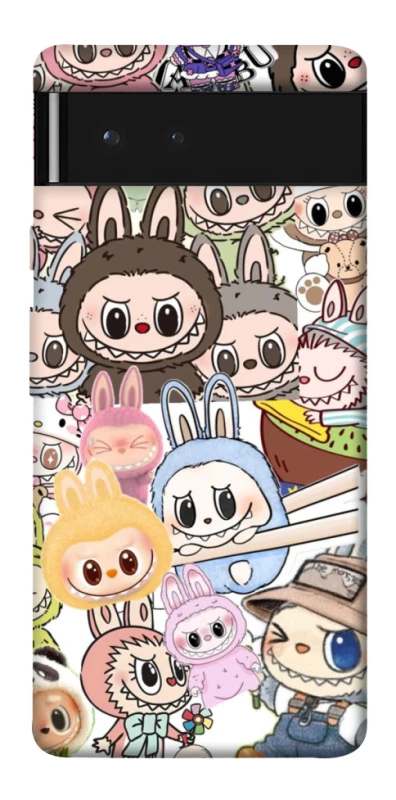 Чохол на Google Pixel 6 All Labubus фото 1 з 1