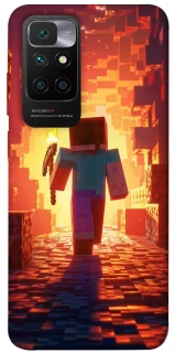 Чехол на Xiaomi Redmi 10 Minecraft adventure фото 1 из 1