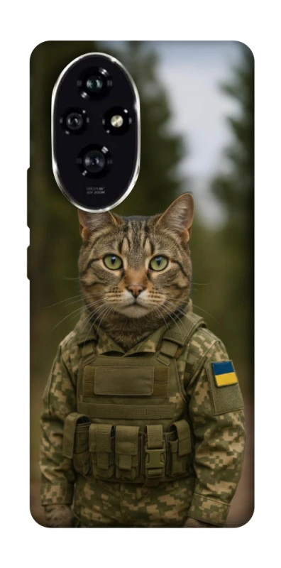 Чохол на Honor 200 Кіт захисник фото 1 з 1