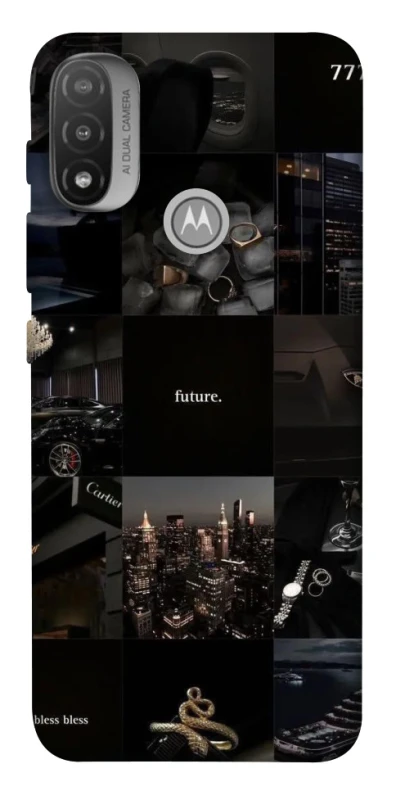 Чохол на Motorola Moto E20 My Future collage фото 1 з 1