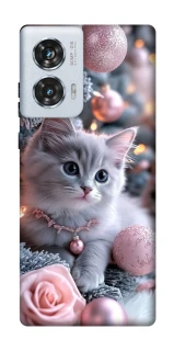 Чохол на Motorola Edge 50 Fusion Christmas Kitty фото 1 з 1