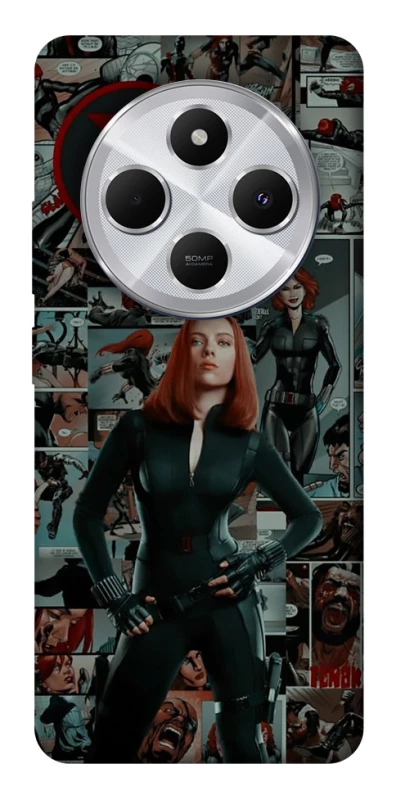 Чохол на Xiaomi Redmi 14C / Poco C75 Black Widow фото 1 з 1