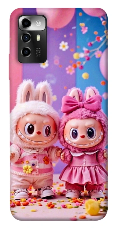 Чохол на ZTE Blade A72 Labubu twins ver.2 фото 1 з 1