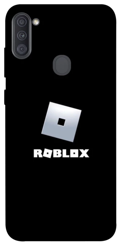 Чохол на Samsung Galaxy A11 Roblox logo black фото 1 з 1