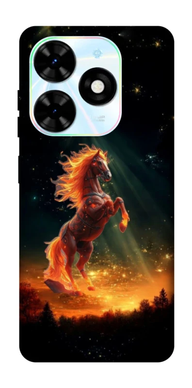 Чохол на TECNO Spark Go 2024 Red Fire Horse ver.2 фото 1 з 1