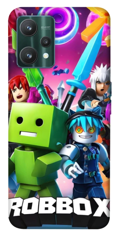 Чехол на Realme 9 Pro Roblox gaming heroes фото 1 из 1
