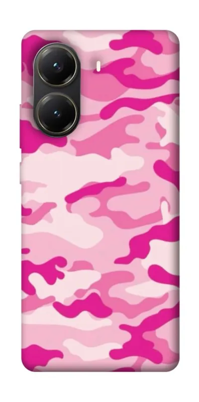 Чехол на Xiaomi Poco X6 Pro camouflage pink фото 1 из 1