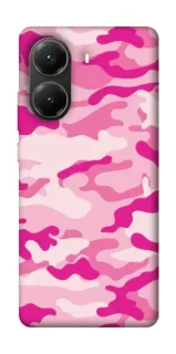 Чехол на Xiaomi Poco X6 Pro camouflage pink фото 1 из 1