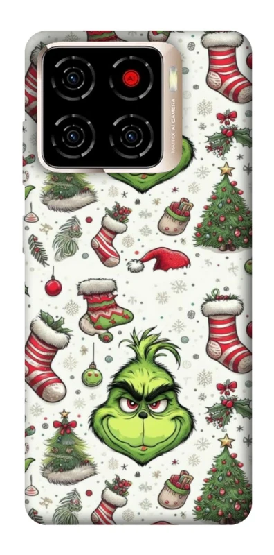 Чохол на ZTE Blade A56 Grinch mood ver.3 фото 1 з 1