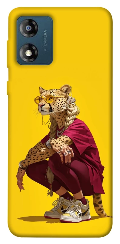 Чохол на Motorola Moto E13 Ягуар фото 1 з 1