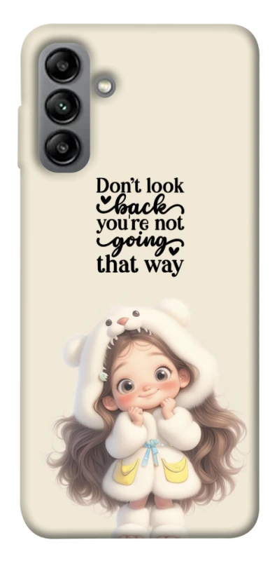 Чохол на Samsung Galaxy A04s Don't look back фото 1 з 1