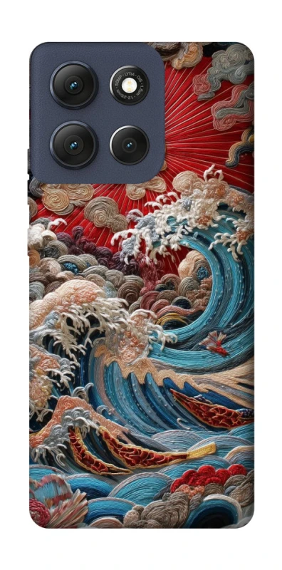 Чохол на Motorola Moto G86 Japa wave ver.2 фото 1 з 1