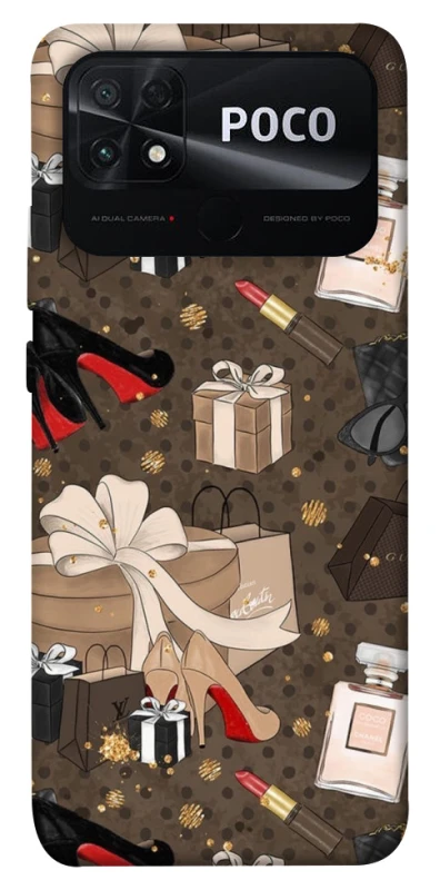 Чохол на Xiaomi Poco C40 Fashion collage ver.1 фото 1 з 1
