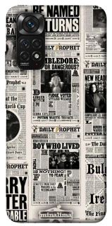 Чохол на Xiaomi Redmi Note 11 (Global) / Note 11S Harry Potter newspaper фото 1 з 1