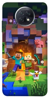 Чехол на Xiaomi Redmi Note 9 5G / Note 9T Minecraft game фото 1 из 1