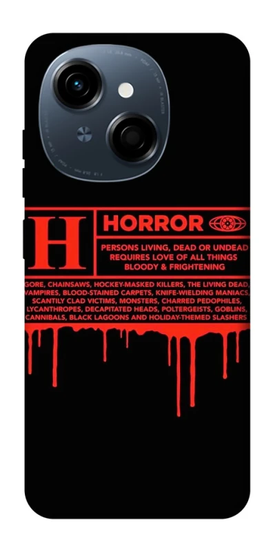Чохол на TECNO Spark Go 1 Horror Halloween фото 1 з 1