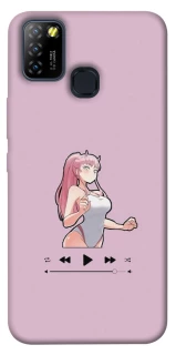 Чехол на Infinix Hot 10 Lite Вайфу фото 1 из 1