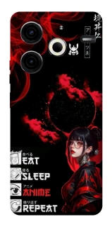Чехол на TECNO Pova 6 Neo (LI6) She is Japanese ver.2 фото 1 из 1