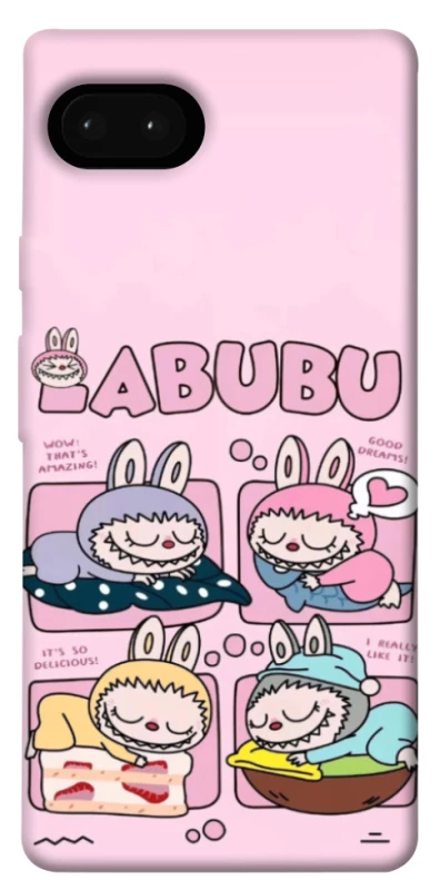 Чехол на Google Pixel 7a Labubu Dreams Collage фото 1 из 1