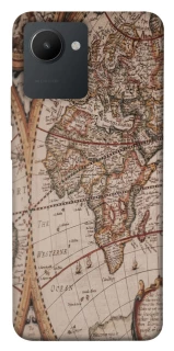 Чехол на Realme C30 Карта путешествий фото 1 из 1