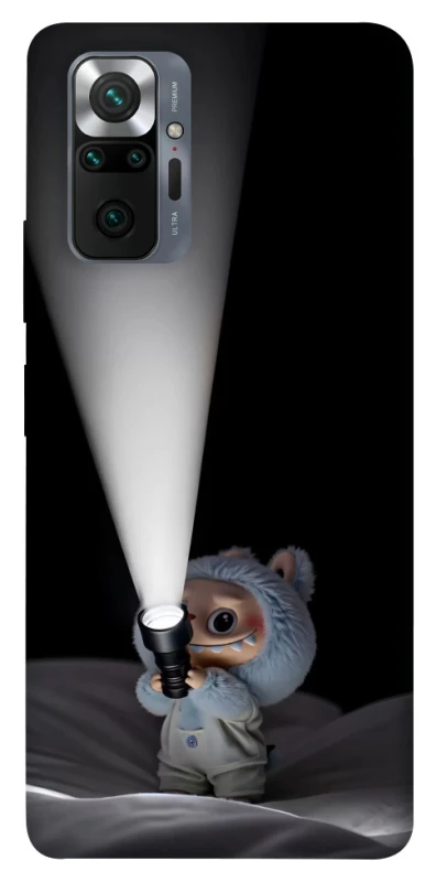 Чохол на Xiaomi Redmi Note 10 Pro Labubu with flashlight ver.3 фото 1 з 1