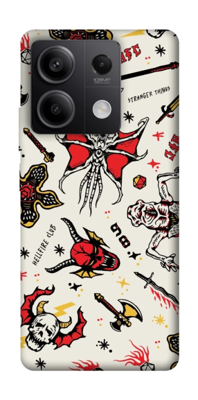 Чохол на Xiaomi Redmi Note 13 5G Stranger Things ver.2 фото 1 з 1