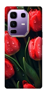 Чохол на Infinix Note 50 Pro+ Червоні тюльпани фото 1 Чохол на Infinix Note 50 Pro+ Червоні тюльпани фото 1 з 1