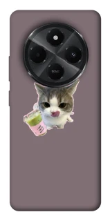 Чохол на Xiaomi Poco M7 cat matcha фото 1 з 1