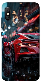 Чехол на Xiaomi Redmi Note 6 Pro Red sports car фото 1 из 1