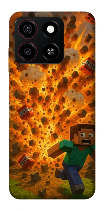 Чохол на ZTE Blade A35 4G Minecraft v7 фото 1 з 1