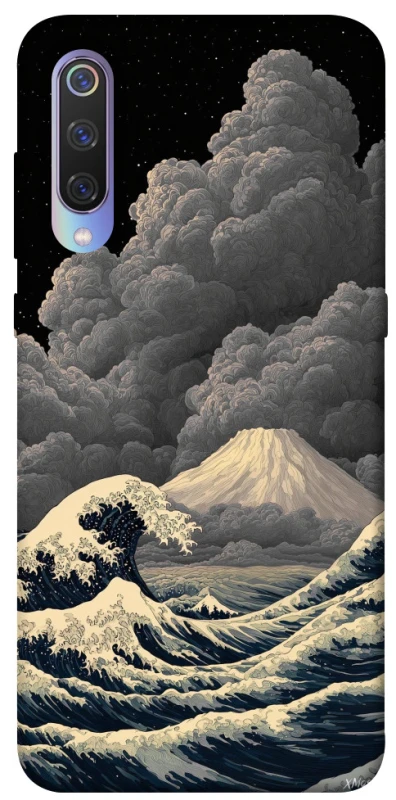 Чехол на Xiaomi Mi 9 Japan mountains фото 1 из 1